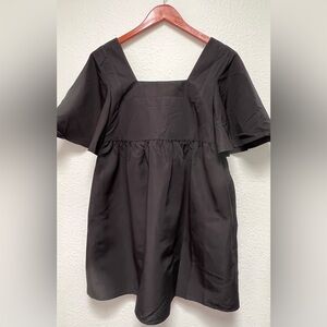 Love Bonito Babydoll Swing Mini Dress with Bow